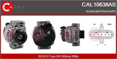 CASCO CAL10638AS Lichtmaschine Scania von Casco