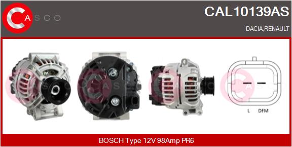 Generator Casco CAL10139AS von Casco