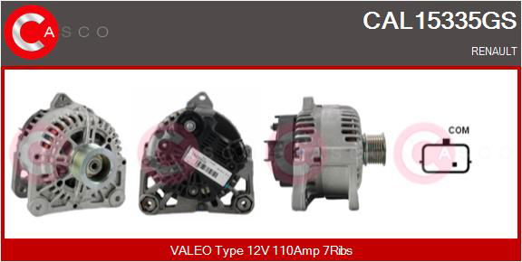 Generator Casco CAL15335GS von Casco
