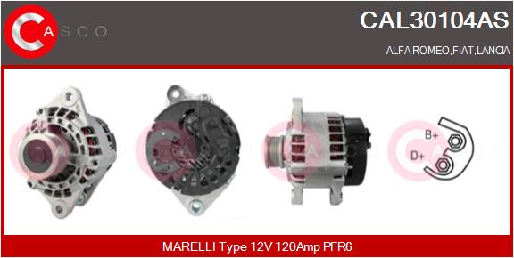 Generator Casco CAL30104AS Generator Casco CAL30104AS von Casco