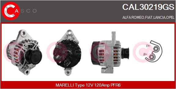 Generator Casco CAL30219GS Generator Casco CAL30219GS von Casco