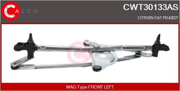 Wischergestänge vorne Casco CWT30133AS von Casco