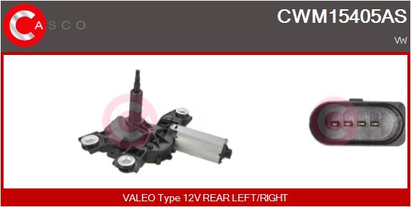 Wischermotor hinten Casco CWM15405AS Wischermotor hinten Casco CWM15405AS von Casco