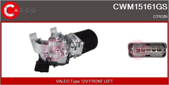 Wischermotor vorne Casco CWM15161GS von Casco