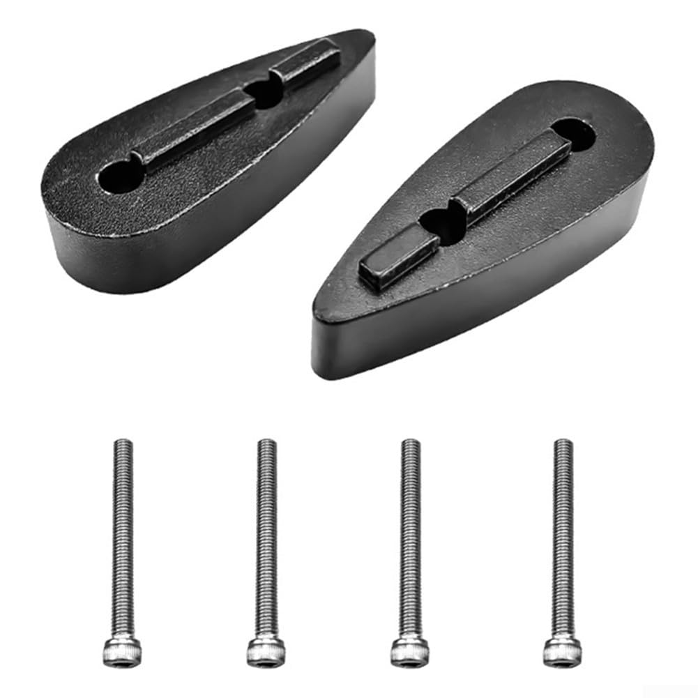 Für TT-Lenker-Abstandshalter für Radfahren, 20 mm Bolzenlochbreite, Erhöhung 5102040 mm Handlingleistung (10 mm) von CashMuch