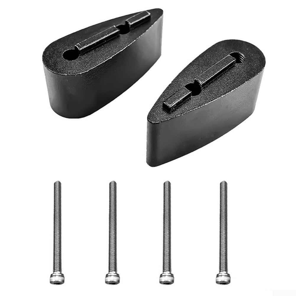 Für TT-Lenker-Abstandshalter für Radfahren, 20 mm Bolzenlochbreite, Erhöhung 5102040 mm Handlingleistung (20 mm) von CashMuch