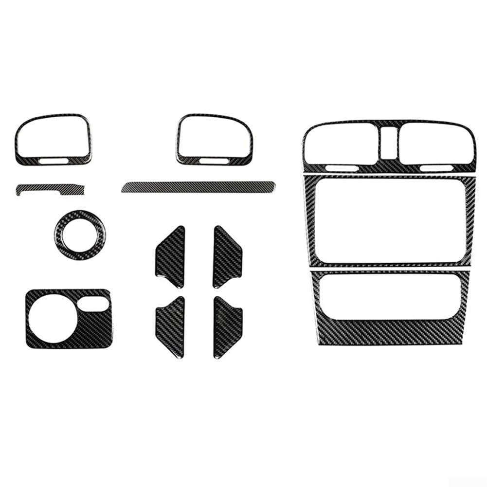 Premium Carbon Fiber Trim Cover Set for Golf 6 MK6 (2008 2012) Total of 13 Pieces von CashMuch