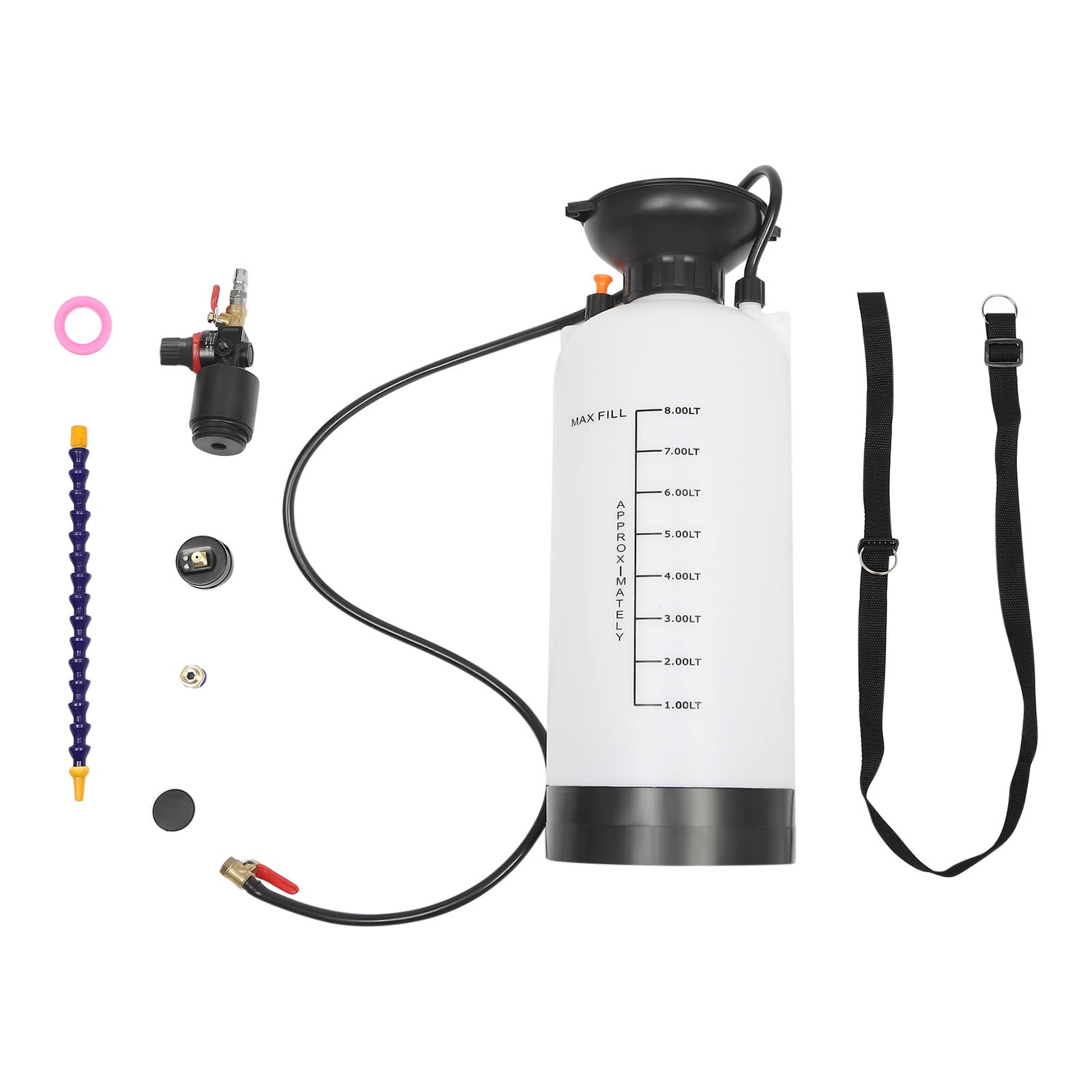 Caskunbsy Öleinfüllgerät 8L, Öl und Flüssigkeit Extraktor Pneumatische Getriebeölpumpe Öleinfüllgerät, Pumpe Pneumatic pneumatische Design, Geschwindigkeit Etwa 1L/3s, das Reine Kupferventil 0-1mpa Caskunbsy Öleinfüllgerät 8L, Öl und Flüssigkeit Extraktor Pneumatische Getriebeölpumpe Öleinfüllgerät, Pumpe Pneumatic pneumatische Design, Geschwindigkeit Etwa 1L/3s, das Reine Kupferventil 0-1mpa von Caskunbsy
