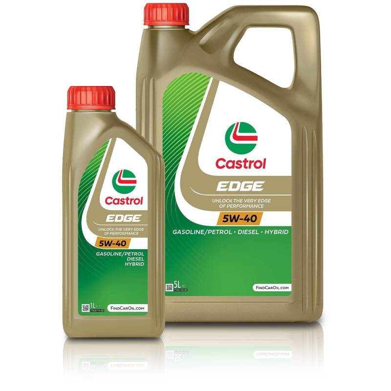 1 L + 5 L = 6 Liter Castrol Edge Fluid Titanium 5W-40 Motoröl von Castrol Bundle