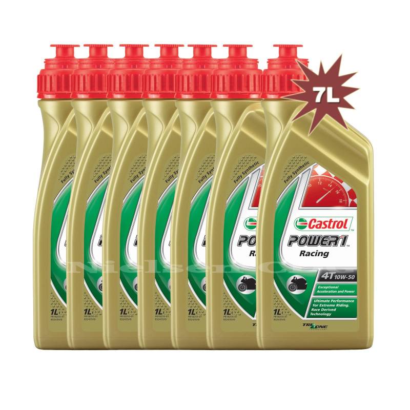 Castrol-Power-1-Racing-4T-Motorrad-Motoröl, 10W-50 von Castrol Bundle