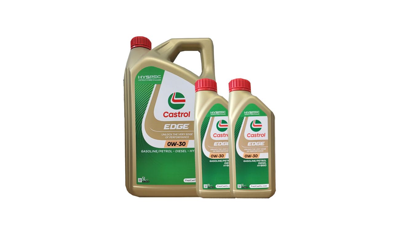 Motorenöl 0W-30 Edge Titanium FST [7 L] von Castrol (SET1533DD7L) Öl Schmierung Motorenöl von Castrol Bundle