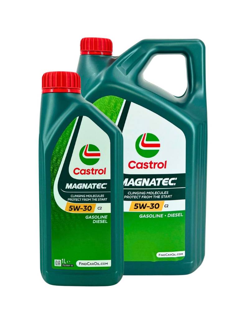 Motorenöl 5W-30 Magnatec Stop Start C2 [6 L] von Castrol (SET1599DC6L) Öl Schmierung Motorenöl von Castrol Bundle