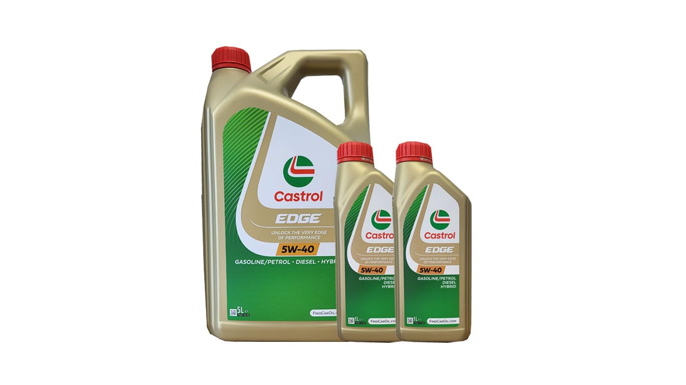 Motorenöl 5W-40 Edge Titanium FST [7 L] von Castrol (SET1535F17L) Öl Schmierung Motorenöl von Castrol Bundle