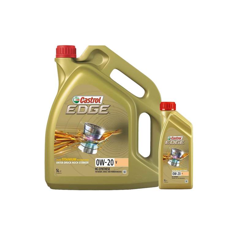 Motorenöl EDGE 0W20 V [6 L] von Castrol (SET15B78B6L) Öl Schmierung Motorenöl von Castrol Bundle