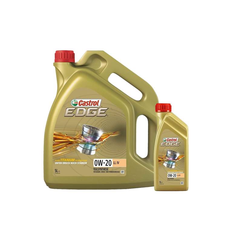 Motorenöl EDGE LL IV 0W-20 [6 L] von Castrol (SET15B1B36L) Öl Schmierung Motorenöl von Castrol Bundle