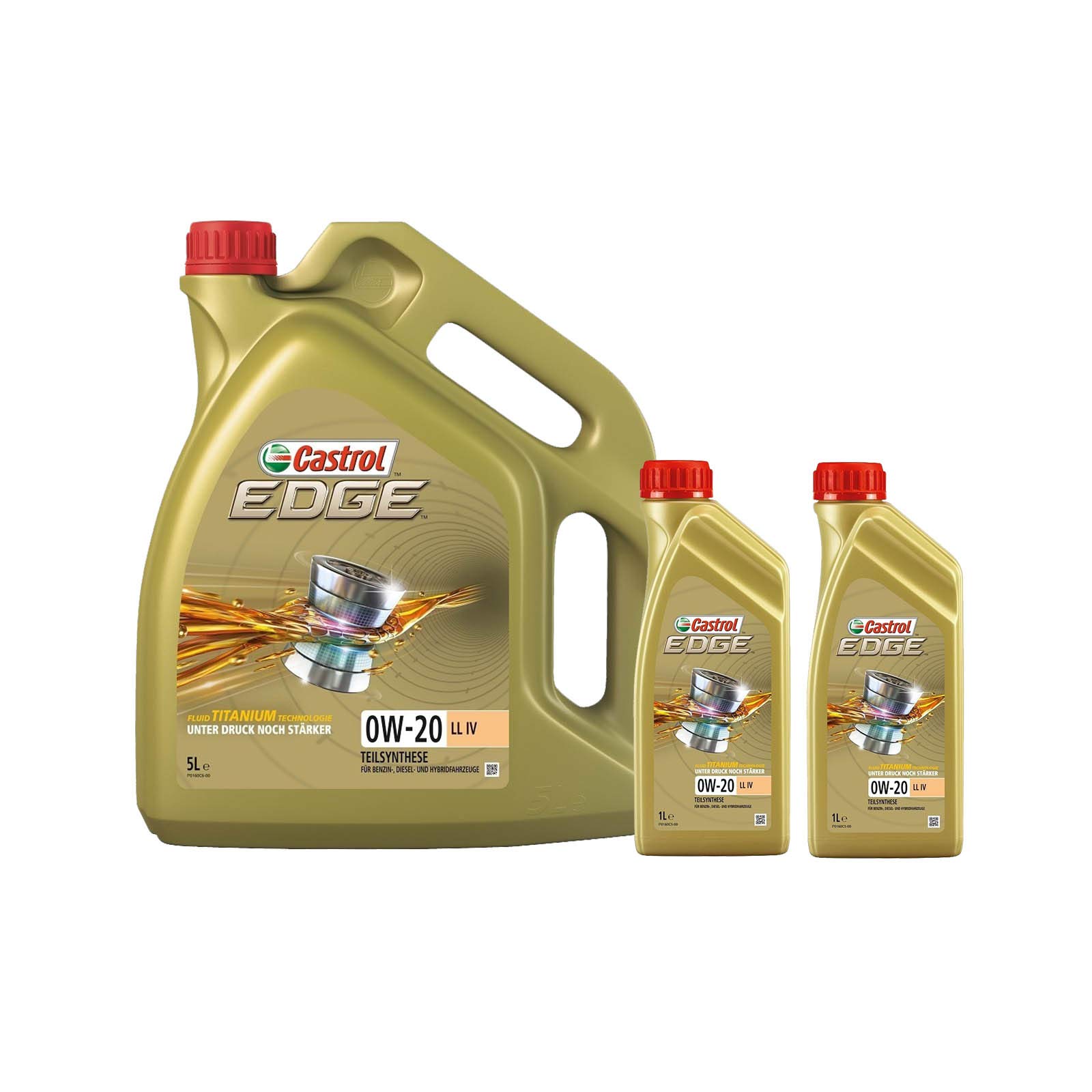 Motorenöl EDGE LL IV 0W-20 [7 L] von Castrol (SET15B1B37L) Öl Schmierung Motorenöl von Castrol Bundle