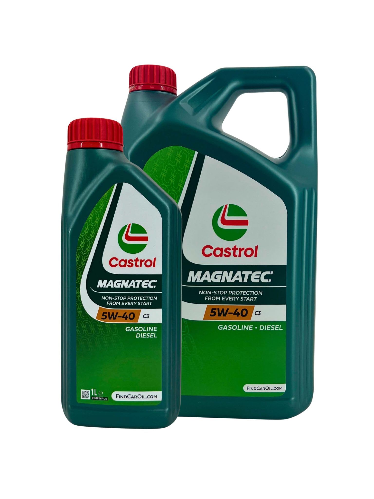 1 L + 5 L = 6 Liter Castrol Magnatec 5W-40 C3 Motoröl inkl. Castrol Ölwechselanhänger 1 L + 5 L = 6 Liter Castrol Magnatec 5W-40 C3 Motoröl inkl. Castrol Ölwechselanhänger von Castrol