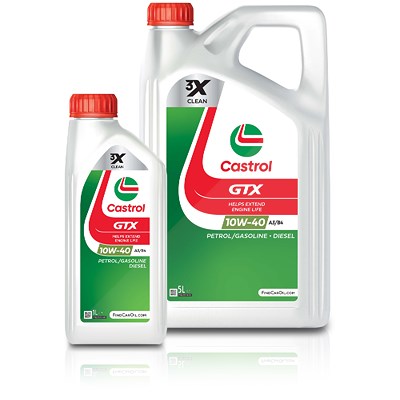 Castrol 6 L GTX 10W-40 A/B [Hersteller-Nr. 15F090] von Castrol