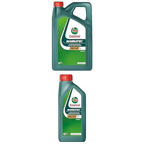 Castrol Bundle | Castrol MAGNATEC 5W-40 DPF Motoröl, 5L + 1L von Castrol