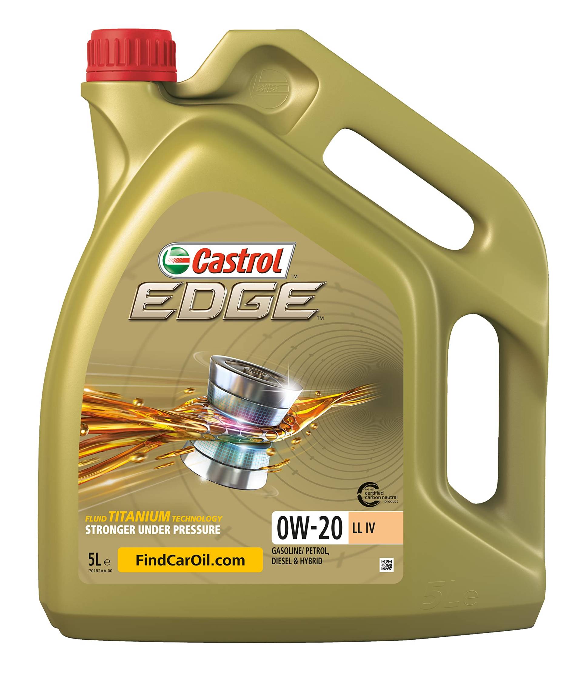 Castrol EDGE 0W-20 LL IV, 5 Liter von Castrol