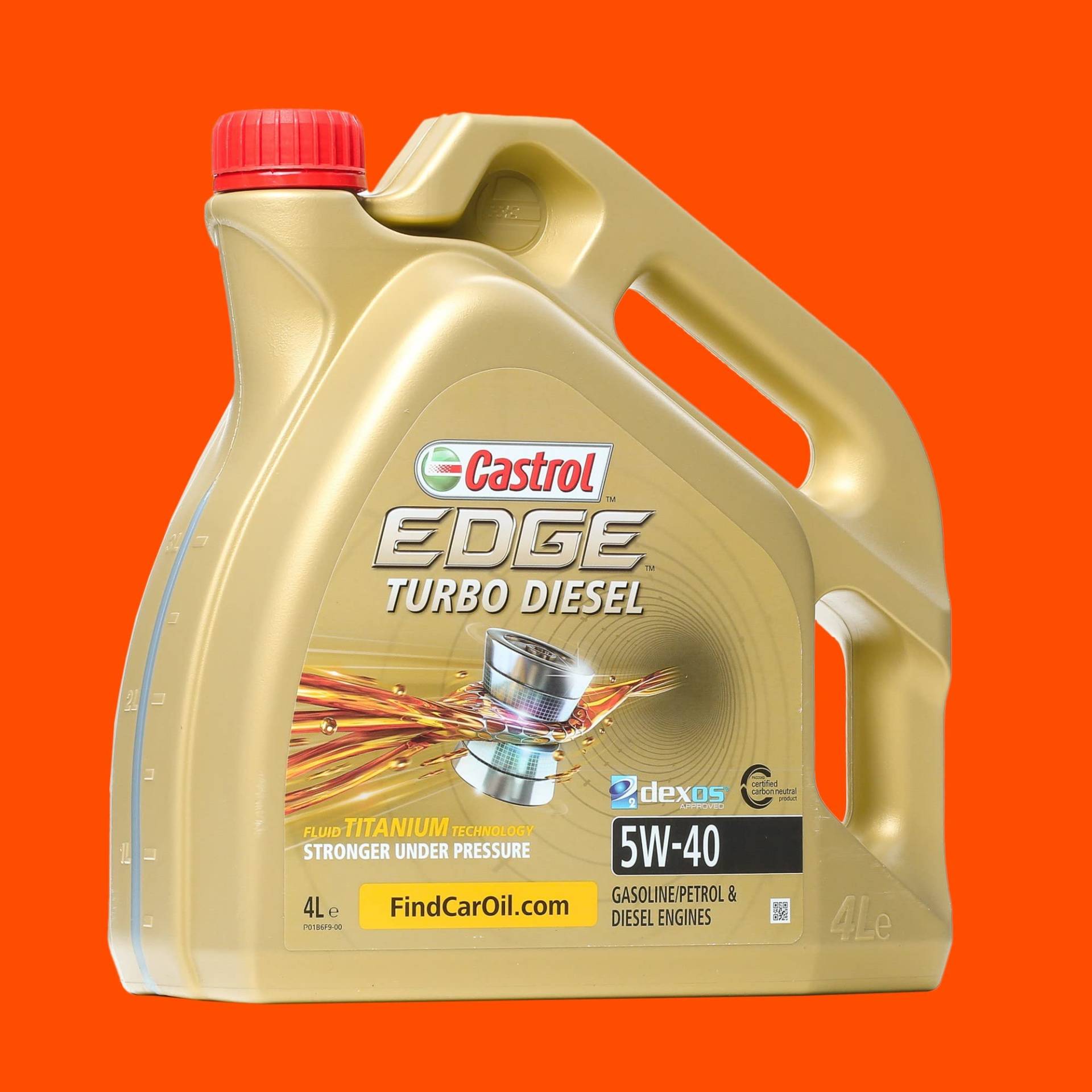 CASTROL EDGE TURBO DIESEL Motoröl 5W-40 4 L von Castrol