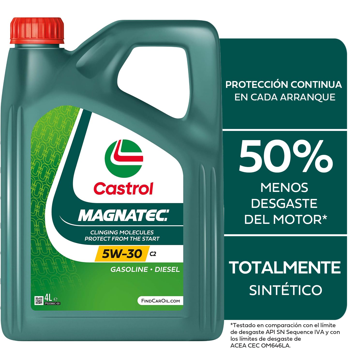 CASTROL Motoröl 5W-30 4 L für VW für KOMBI Kasten (T2) für FIAT für 500 (312) von Castrol