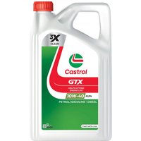 CASTROL Motoröl Castrol GTX 10W-40 A3/B4 Inhalt: 5l, Teilsynthetiköl 15F8FC von Castrol