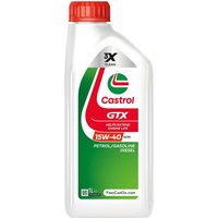 CASTROL Motoröl Castrol GTX 15W-40 A3/B3 Inhalt: 1l, Mineralöl 15F627 von Castrol