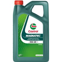 CASTROL Motoröl Castrol Magnatec 0W-20 D Inhalt: 5l, Synthetiköl 15F5E4 von Castrol