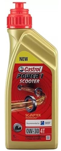 CASTROL POWER 1 SCOOTER 0W30 kompatibel mit Piaggio Scooter von Castrol