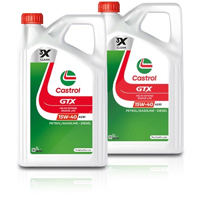 Castrol 10 L GTX 15W-40 A3/B3 [Hersteller-Nr. 14C19F] von Castrol