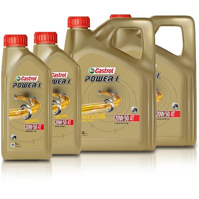 Castrol 10 L Power 1 4T 20W-50 von Castrol