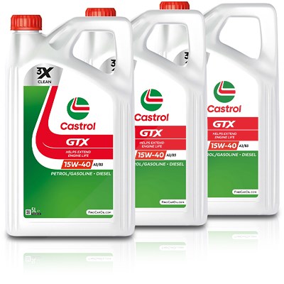 Castrol 15 L GTX 15W-40 A3/B3 [Hersteller-Nr. 14C19F] von Castrol