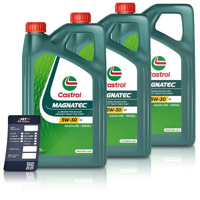 Castrol 15 L Magnatec 5W-30 C2+Anhänger von Castrol