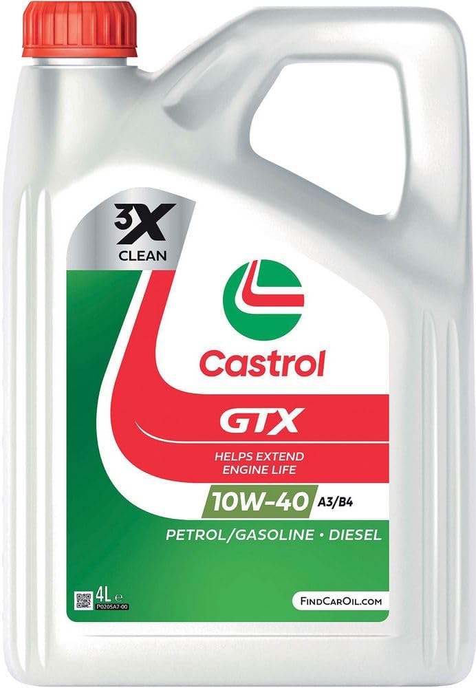 Castrol GTX ULTRACLEAN 10W-40 A3/B4, 4 Liter von Castrol