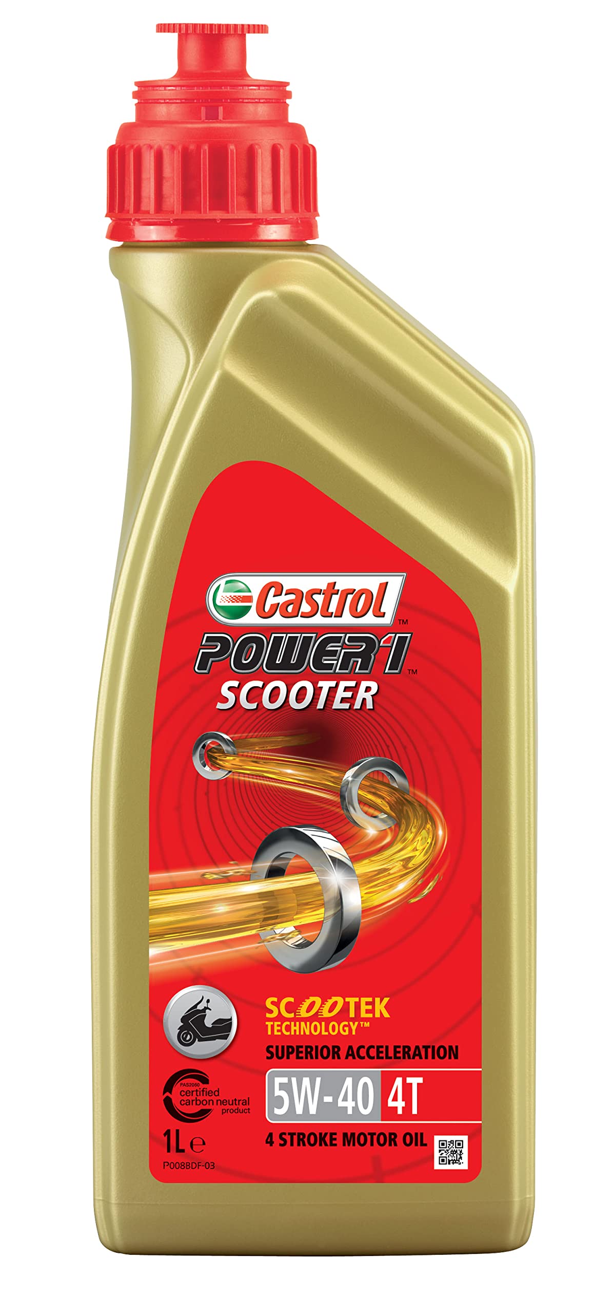 Castrol POWER1 SCOOTER 4T 5W-40, 1 Liter von Castrol