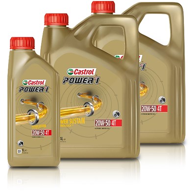 Castrol 9 L Power 1 4T 20W-50 von Castrol
