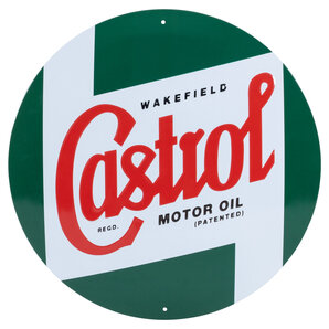 Castrol Blechschild Classic Durchmesser: 40cm von Castrol