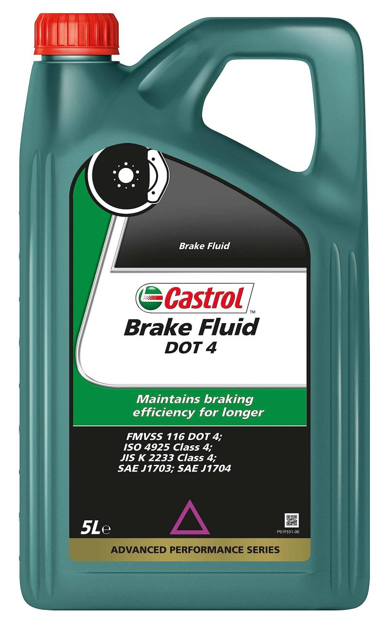 Castrol Brake Fluid DOT 4 Bremsflüssigkeit, 5L von Castrol