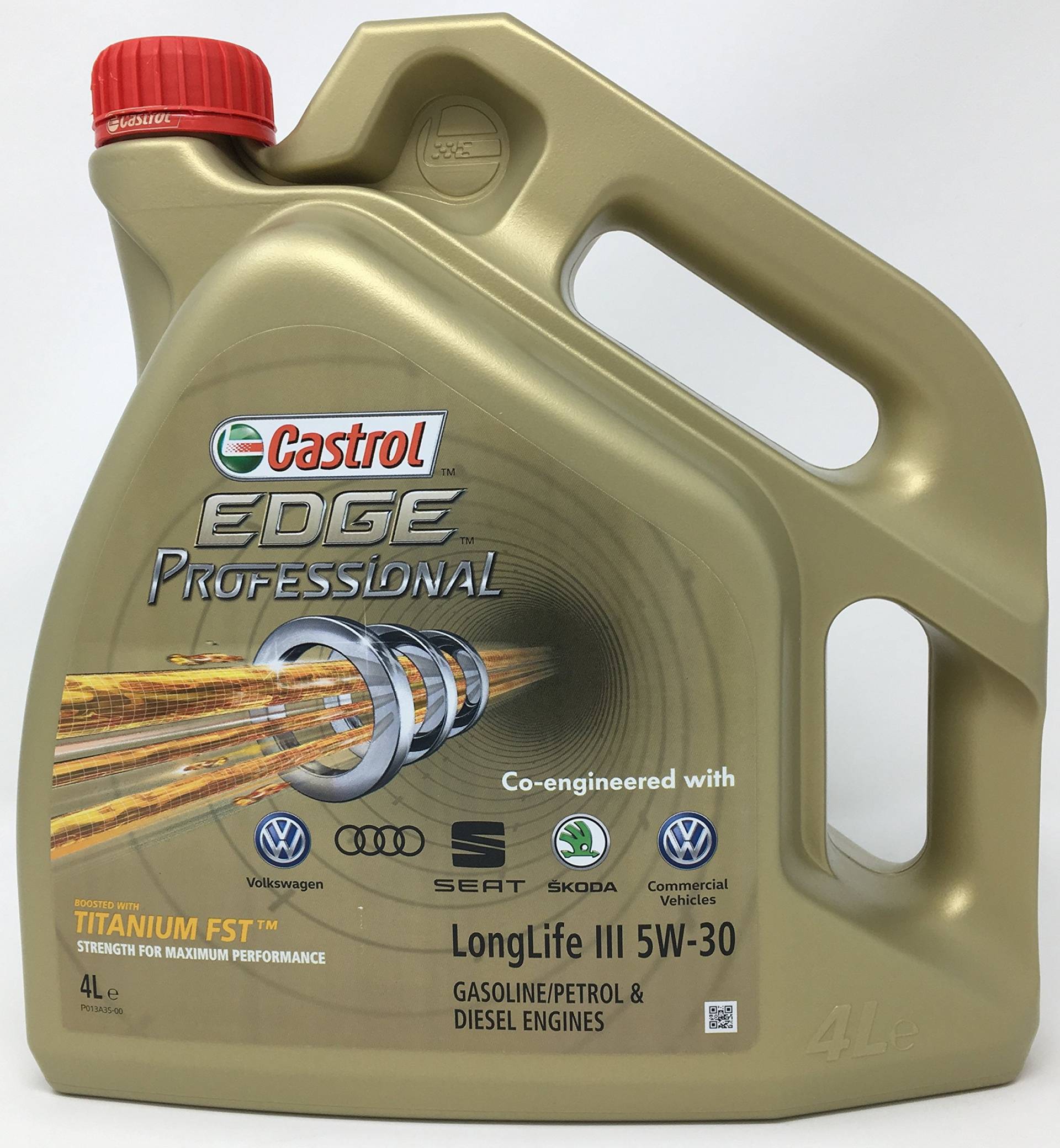 Castrol CAEP5304 Edge Professional LongLife III 5W-30 Motoröl, 4 Liter von Castrol