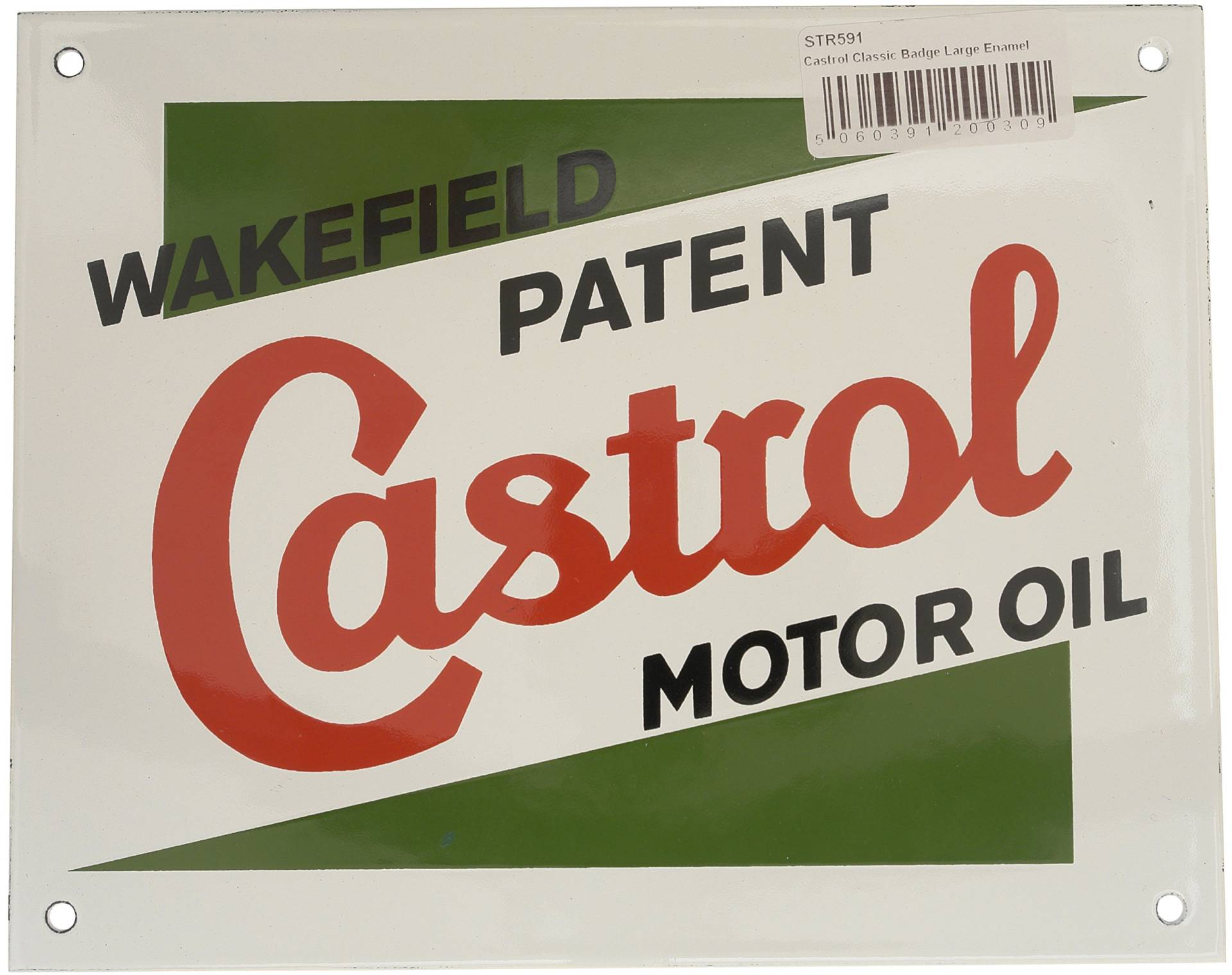 Castrol Classic STR591 Emaille-Schild, groß von Castrol