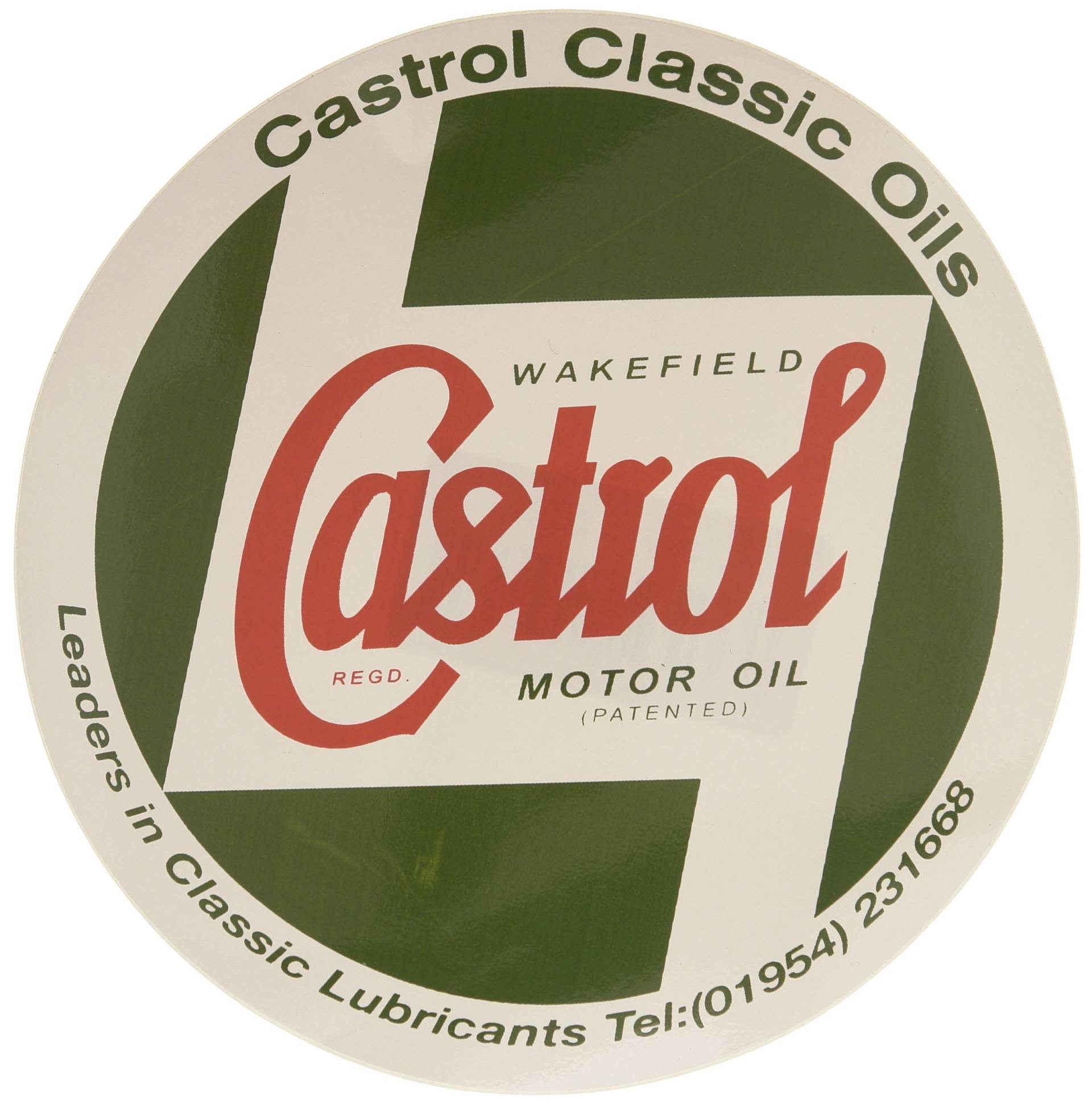 Castrol Classic STR599 Karosserie Aufkleber, - 22,86cm (- 9 Zoll) von Castrol