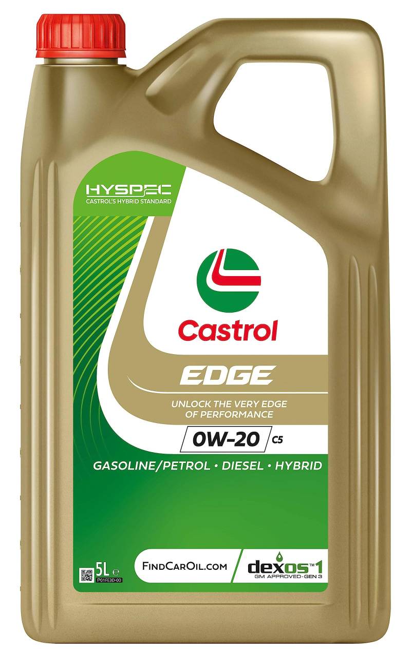Castrol EDGE 0W-20 C5 Motoröl, 5L von Castrol