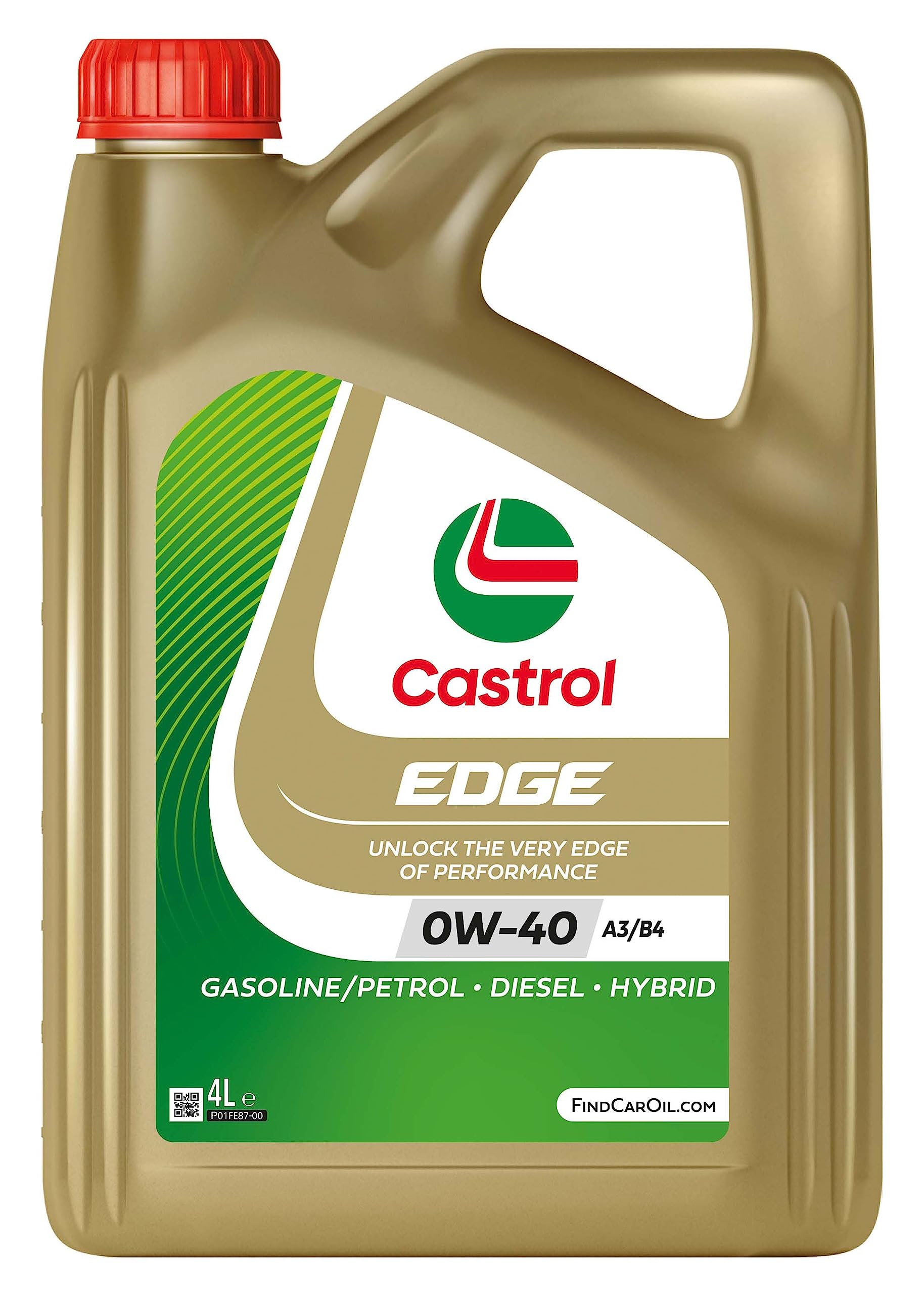 Castrol EDGE 0W-40 A3/B4 Motoröl, 4L von Castrol