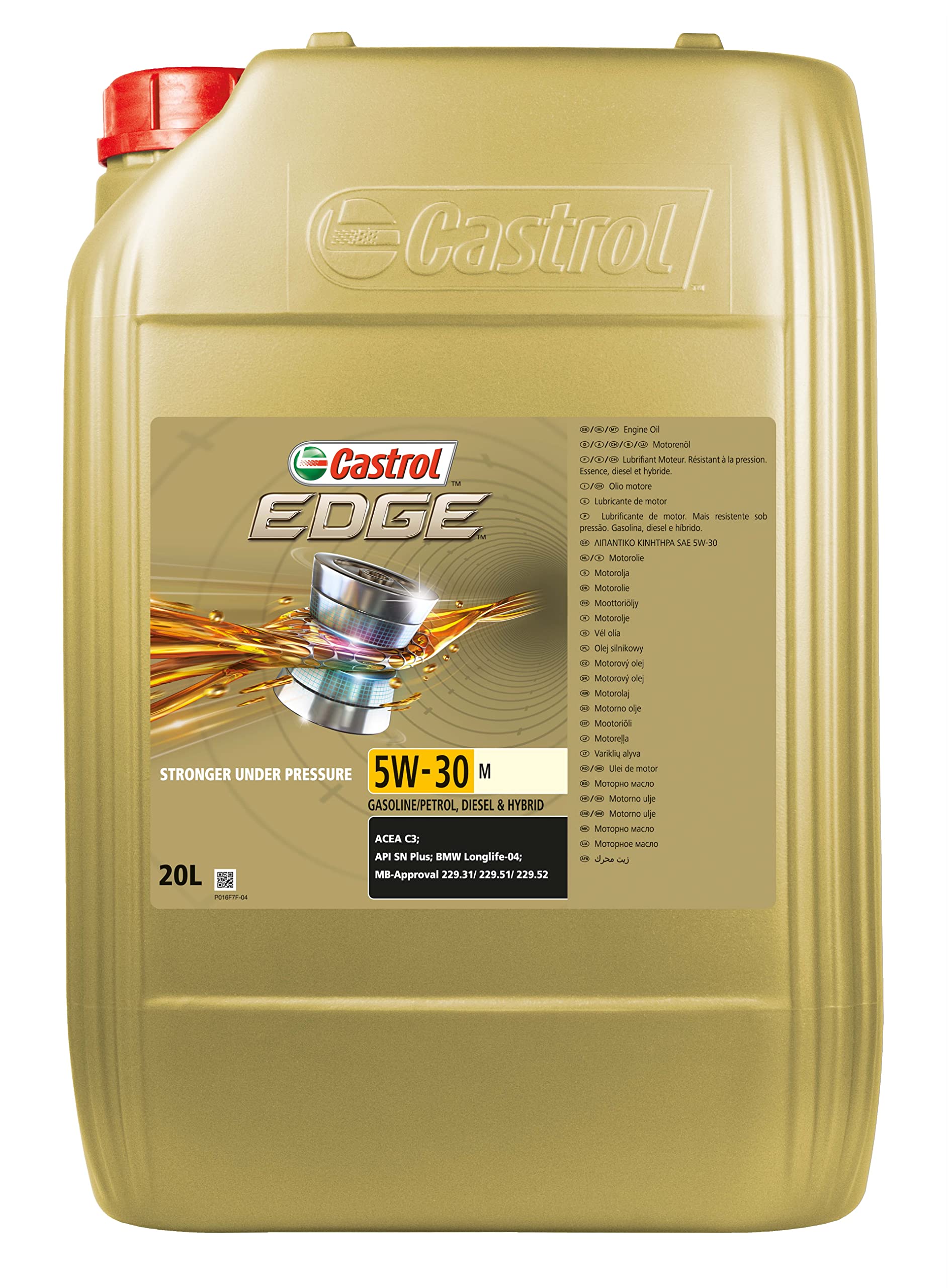 Castrol EDGE 5W-30 M Motoröl, 20L von Castrol