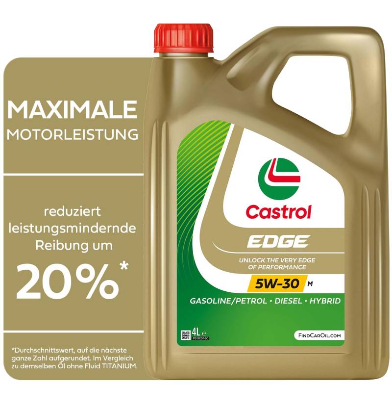 Castrol EDGE 5W-30 M Motoröl, 4L von Castrol