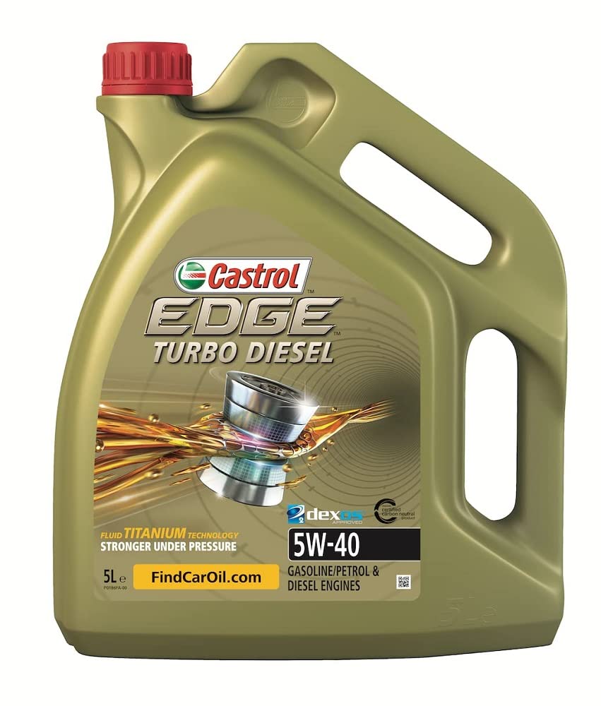 Castrol EDGE TURBO DIESEL 5W-40, 5 Liter von Castrol