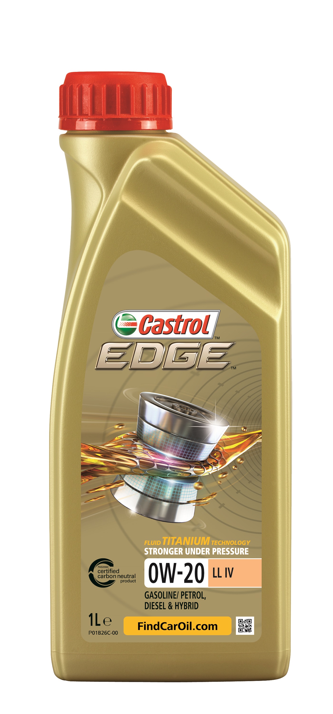 Castrol Edge 0W-20 LL IV Motoröl mit Titanium FST, 1 Liter Castrol Edge 0W-20 LL IV Motoröl mit Titanium FST, 1 Liter von Castrol