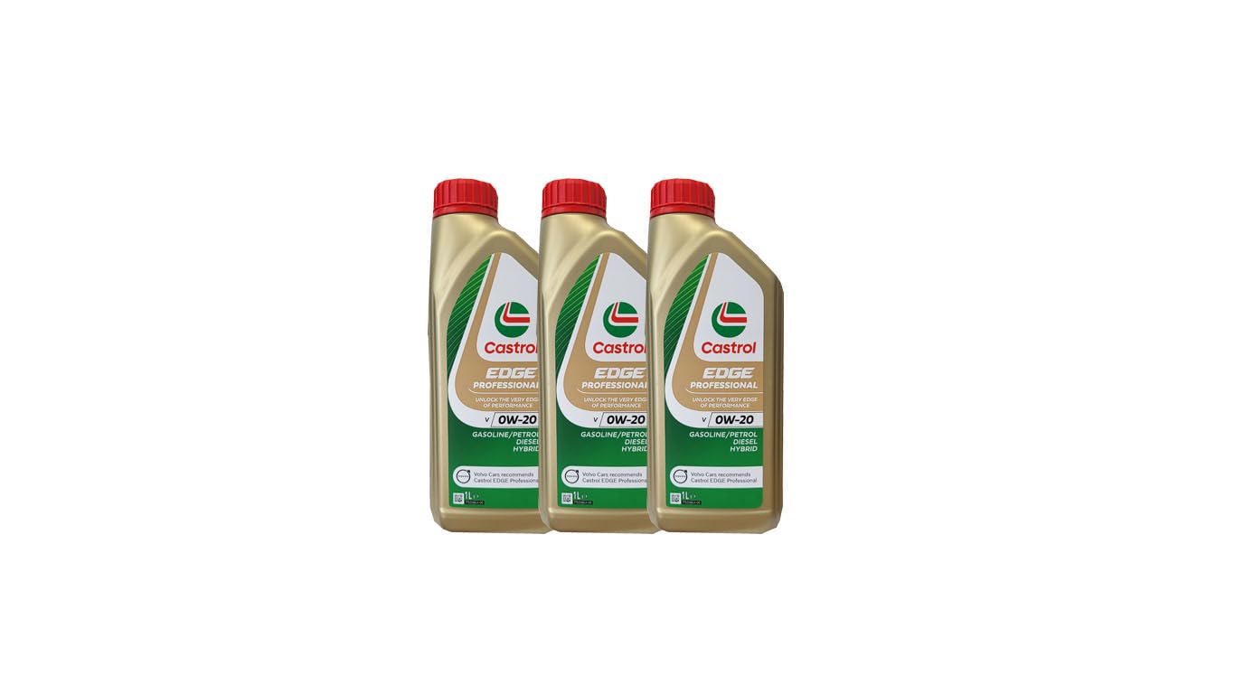 3 Liter CASTROL Edge Motoröl Öl TITANIUM 0W20 V ACEA C5 für VOLVO VCC RBS0-2AE 3 Liter CASTROL Edge Motoröl Öl TITANIUM 0W20 V ACEA C5 für VOLVO VCC RBS0-2AE von Castrol