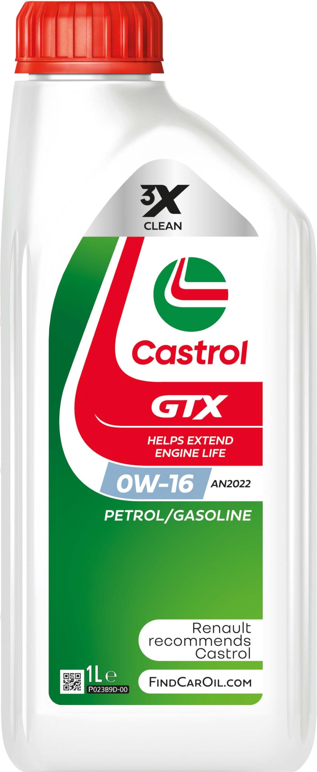 Castrol GTX 0W-16 AN2022 Motoröl, 1L Castrol GTX 0W-16 AN2022 Motoröl, 1L von Castrol